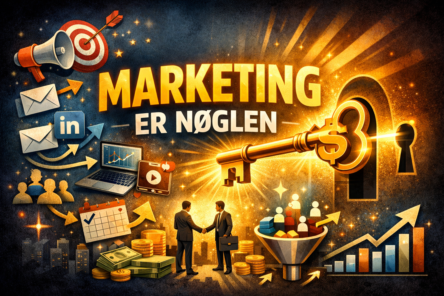 Marketing er Nøglen til Din Hjemmeside og Online Succes